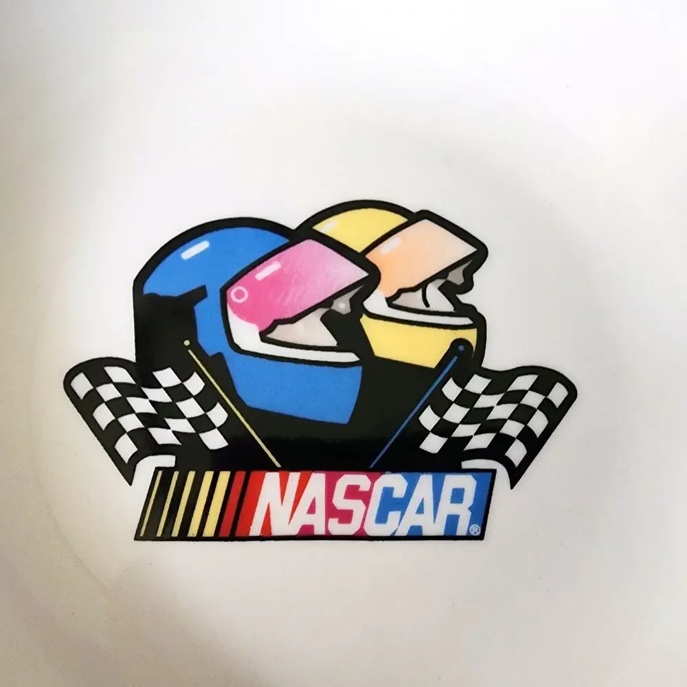 2 Gibson NASCAR Victory Rimmed Soup Bowls 9